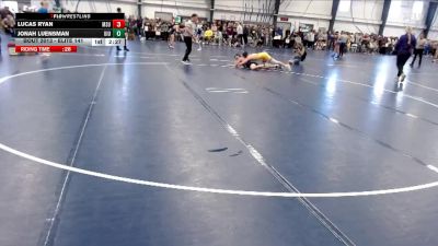 Elite 141 lbs Champ. Round 2 - Jonah Luensman, Upper Iowa vs Lucas Ryan, Minnesota State