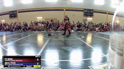 71 lbs Cons. Round 2 - Ty Reed, Midwest Xtreme Wrestling vs Beau Paun, Rick Larsen Wrestling Club