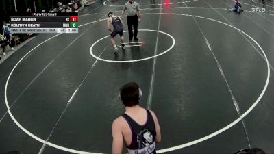 144 lbs Semis & 1st Wrestleback (8 Team) - Devin Hassler, Battle Creek vs Braxton Hatch, Minden