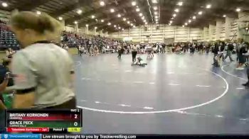 155 lbs Cons. Round 3 - Grace Peck, Copper Hills vs Britany Korhonen, Herriman