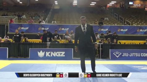 Kaike Kelmer Righetti Luiz vs Denys Olegovych Budzynskyi 2026 Pan Jiu Jitsu IBJJF Championship