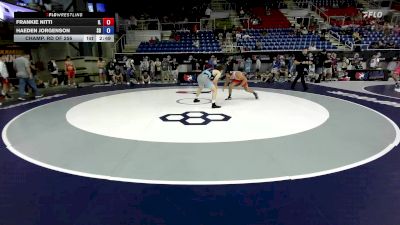 144 lbs Champ. Rd Of 256 - Frankie Nitti, IL vs Haeden Jorgenson, SD