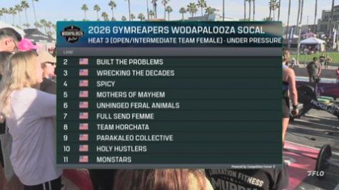 Women - Vinia Lifting Stage - Under Pres. - Open F/Int F Heat 3