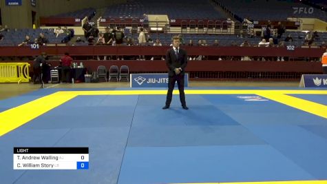 Todd Andrew Walling vs Christopher William Story 2024 Pan IBJJF Jiu-Jitsu No-Gi Championship