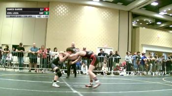 138 lbs Round Of 128 - James Barde, El Paso HS vs Joel Loza, Canyon Springs HS