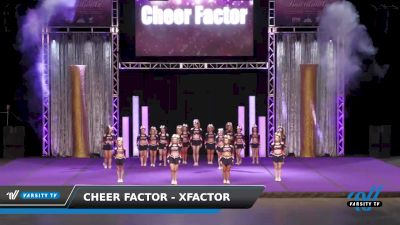 Cheer Factor - XFACTOR [2022 L6 Senior - Small Day 1] 2022 Spirit Unlimited: Battle at the Boardwalk Atlantic City Grand Ntls