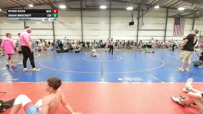 85 lbs Rr Rnd 2 - Ryker Boos, Wayne Danger - MS vs Judah Brockett, CTWHALE Orca - MS