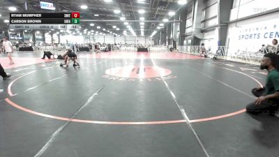 95 lbs Rr Rnd 1 - Ryam Mumpher, Smittys Barn - MS vs Carson Brown, Great Bridge Wrestling Club - MS