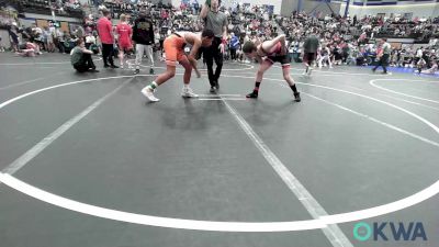 130 lbs Round Of 16 - Nathaniel Martinez, Red Ryder Wrestling Club vs Montra Nelson, Cowboy Wrestling Club