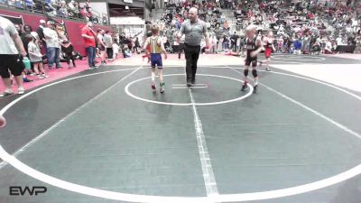 55 lbs Round Of 16 - Maverick Reid, Pocola Youth Wrestling vs Christopher Waitkus II, Team Tulsa Wrestling Club