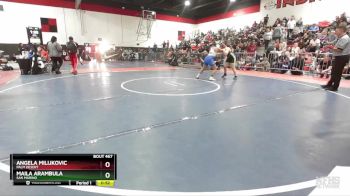 155 lbs Cons. Round 2 - Maila Arambula, San Marino vs Angela Milijkovic, Palm Desert