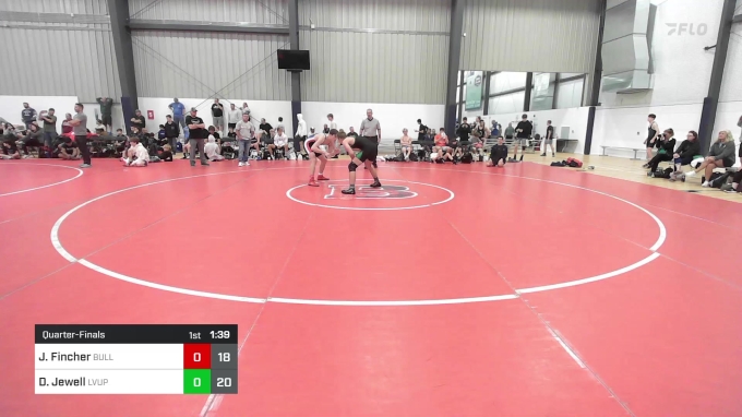 148 lbs Quarterfinal - Jordan Fincher, Bull Trained vs David Jewell ...