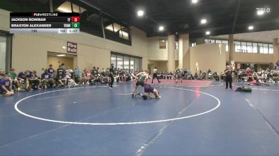 106 lbs Round 1 (32 Team) - Jackson Bowman, The Factory Wrestling vs Braxton Alexander, Team Rich Habits White
