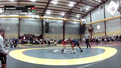 150 lbs Champ. Round 2 - Bo Bassett, Bishop McCort vs Shiloh Jackson-bey, Allen