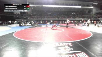 105 lbs Champ. Round 2 - Kaylee Kearns, Natomas vs Angelene Mills, Escalon