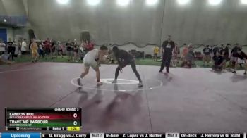 155 lbs Champ. Round 3 - Trave`air Barbour, Shamrock Select vs Landon Boe, Red Cobra Wrestling Academy