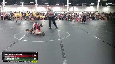 84 lbs Round 1 (6 Team) - Korbin Hamper, Warhawks Wrestling vs Nathan Patterson, Full Circle Red