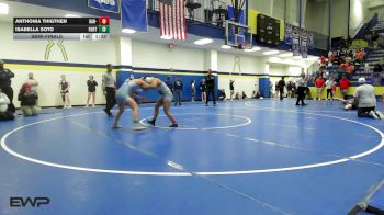 130 lbs Semifinal - Anthonia Thigthen, Har-Ber vs Isabella Soto, Fort Smith Southside