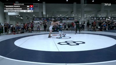 62 kg 3rd Place Match - Maximus Pearch, NWo Wrestling Club vs Matthew Peterson, KD Training Center