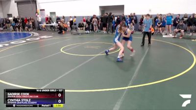 127 lbs Rr1 - Cynthia Stolz, Interior Grappling Academy vs Saoirse Cook, Anchor Kings Wrestling Club