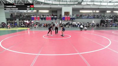 138 lbs Consi Of 8 #1 - Yandeh Njie, Shelton vs Emma Forcier, Woodstock Academy