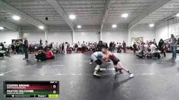 60 lbs Quarterfinal - Paxton Holcombe, Carolina Reapers vs Cooper Brown, Backyard Brawlers