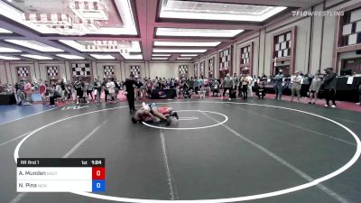 195 lbs Rr Rnd 1 - Aethan Munden, South Side Wrestling Club vs Nazareth Pina, New Jersey