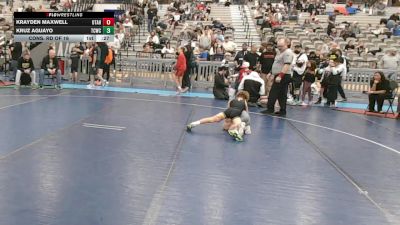 70 lbs Cons. Rd Of 16 - Krayden Maxwell, Utah vs Kruz Aguayo, Team Champs Wrestling Club