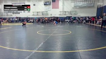 190 lbs Champ. Round 2 - Corbin Sunnell, Tualatin vs Dakota Anderegg, Nelson