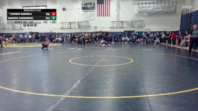 190 lbs Champ. Round 2 - Corbin Sunnell, Tualatin vs Dakota Anderegg, Nelson