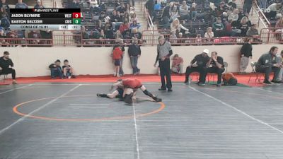 70_B lbs Consi Of 16 #1 - Jason Blymire, West York vs Easton Seltzer, Crestwood