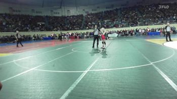 68 lbs Semifinal - Heather Weaver, Ponca City Wrestling vs Madyson Sewell, Norman Jr High