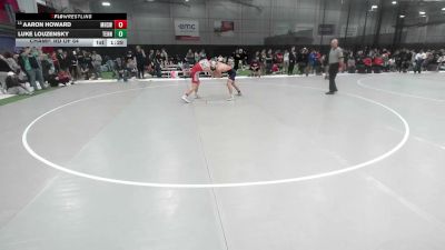 157 lbs Champ. Rd Of 64 - Aaron Howard, Menomonie High School Wrestling vs Luke Louzensky, Tennessee