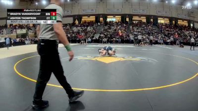 138-2A/1A 5th Place Match - Bradyn VanDerVoort, Manchester Valley vs Ashton Thompson, Catoctin