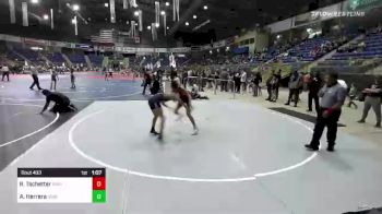 102 lbs Quarterfinal - Ryan Tschetter, Rapid City Cobblers vs Antonio Herrera, Generals Wrestling