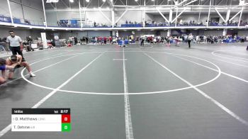 141 lbs Round Of 16 - Devin Matthews, Long Island U vs Trason Oehme, Air Force Academy