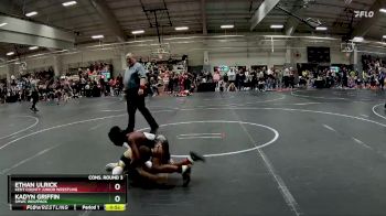 60 lbs Cons. Round 3 - Ethan Ulrick, Kent County Junior Wrestling vs Kadyn Griffin, SMWC Wolfpack