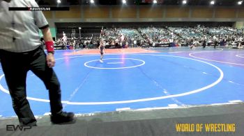 40 lbs Quarterfinal - Kiana Bustamante, Victory vs Coraline Sierra, Mantanona TC