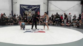 50 lbs Rr Rnd 1 - Zoeth Pardo, Carolina Gold vs Angelica Cookie Serratos, Surfside Girls - W