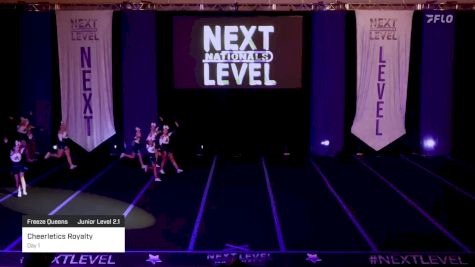 Cheerletics Royalty - Day 1 [2023 Freeze Queens Junior Level 2.1] 2023 Next Level Nationals-Providence