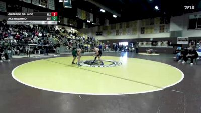 120 lbs Cons. Round 3 - Ojani Sandez, De La Salle vs Charles Cohen, Corona Del Mar