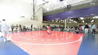 74 lbs Rr Rnd 3 - Strafford Stevens, Level Up Wrestling Center vs Alexis Pedraza, South Georgia Athletic Club