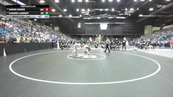 106 lbs Cons. Round 1 - Saban Banks, Lansing HS vs Xander Lazenby, Spring Hill HS