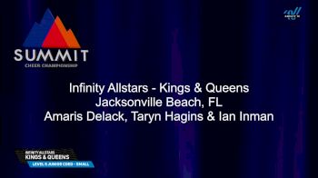 Infinity Allstars - Kings & Queens [2025 L5 Junior Coed - Small Finals] 2025 The Summit