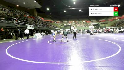 142 lbs Consolation - Autumn Joven, Foothill vs Infiniti Borges, Frontier
