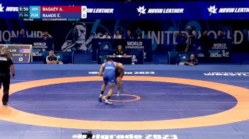 86 kg Qualif. - Arslan Bagaev, Individual Neutral Athletes vs Ethan Adrian Ramos, Puerto Rico