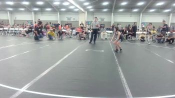 80 lbs Round 3 - Easton Jenkins, Dinwiddie Mat Rats vs Bret Bednarczyk, Hanover Hawkeye