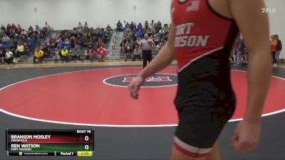 190 lbs Round 1 - Ren Watson, Fort Madison vs Branson Mosley, Mediapolis