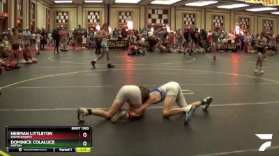 91 lbs Champ. Round 1 - Dominick Colaluce, Motion vs Herman Littleton, Dover Bandits