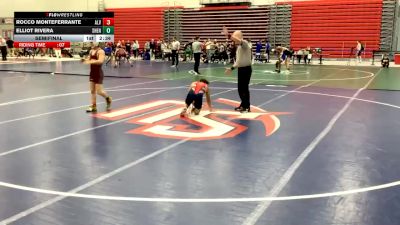 125 lbs Semifinal - Rocco Monteferrante, Alvernia University vs Elliot Rivera, Shenandoah University